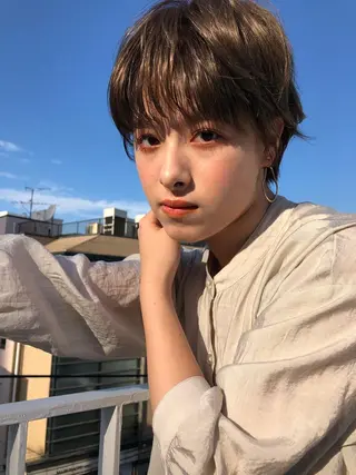 ショート 藤本 夢のヘアスタイル
