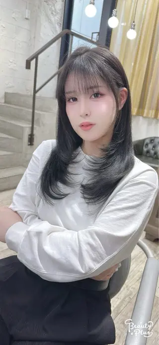 ロング カラー 美髪/レイヤー 青山/ヒロキのヘアスタイル