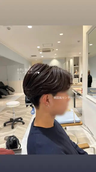 パーマ メンズ 韓国ヘア🇰🇷/ニ ュアンスパーマ/ヒナのヘアスタイル