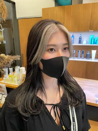 セミロング カラー 🌿レイヤーボブ/パ ーマ🌿 木梨健太のヘアスタイル