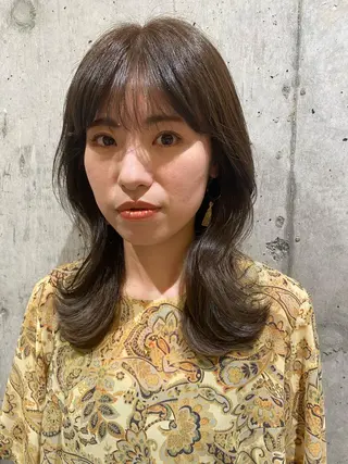 ロング カラー RISAKO レイヤーカット🎀のヘアスタイル