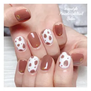 ミディアム ネイル 👑enen style👑のネイルデザイン