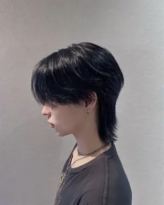 パーマ メンズ 村上 竜雅のヘアスタイル