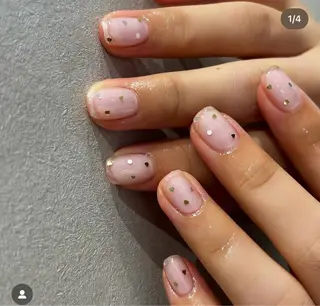 ネイル soa.Aika 自爪育成のネイルデザイン