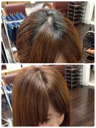 カラー ARISE🐳 安達 紫帆のヘアスタイル