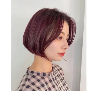 ショート カラー AYU / MODE K's 松原のヘアスタイル