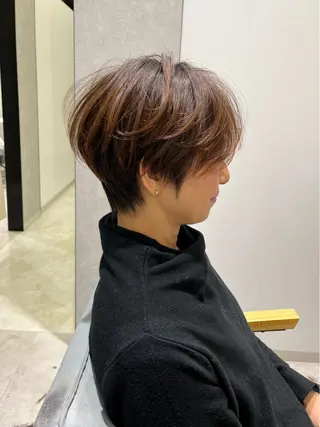 ショート 廣庭 勇人のヘアスタイル