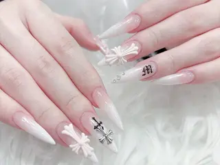 ネイル MoMoA Nail ネイル長さ出し専門店のネイルデザイン