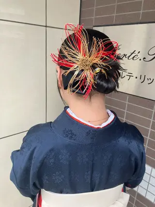 ヘアアレンジ yukari 艶髪ヘアのヘアスタイル