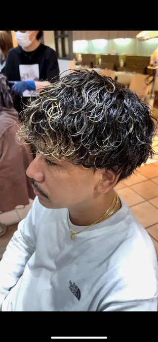 パーマ メンズ 朝3分でキマる 村上陸のヘアスタイル