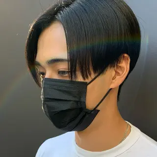 ミディアム パーマ ヘアアレンジ メンズ fifth 石川 凪のヘアスタイル