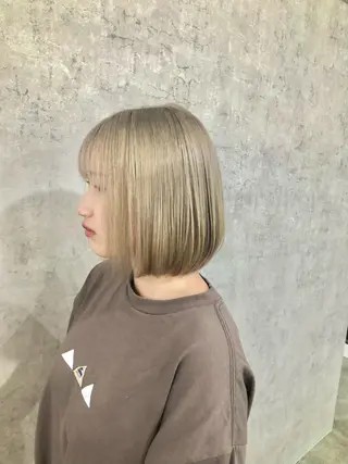 ショート カラー パーマ ヘアアレンジ メンズ キッズ ネイル マツエク・マツパ エビスザキレン／メン ズ／心斎橋🌳のヘアスタイル