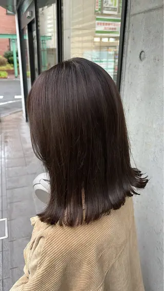 ミディアム 🐘おおうちみお🐘 /🍎暖色カラー🌸のヘアスタイル