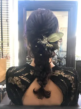 ヘアアレンジ エイジングケア/大人 デザイン/FRAMEのヘアスタイル