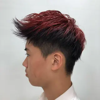 ショート カラー メンズ BECK藤沢所属・石川 史弥のヘアスタイル