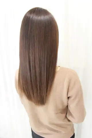 ロング 髪質改善＆縮毛矯正 三上大地のヘアスタイル
