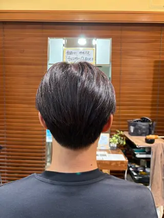ミディアム メンズ 中村 賢介のヘアスタイル