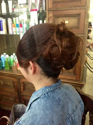 ヘアアレンジ 福島 純子のヘアスタイル