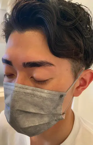 メンズ アイブロウ ブロウリスト nagaのマツエク・マツパデザイン