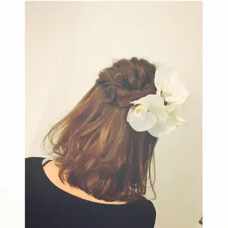 ショート ミディアム セミロング ロング カラー パーマ ヘアアレンジ 岡田 杏のエステ・リラクイメージ
