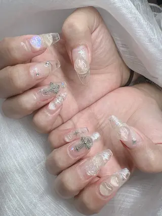 ネイル Lee Nails チップ長さだし専門店のネイルデザイン