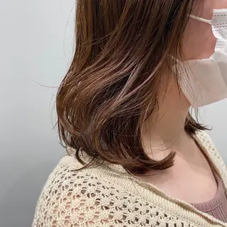 ミディアム 壁谷  加保理のヘアスタイル