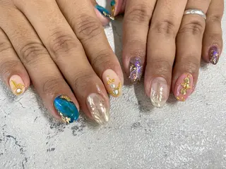 ネイル Emanail 枚方 yoshimiのネイルデザイン