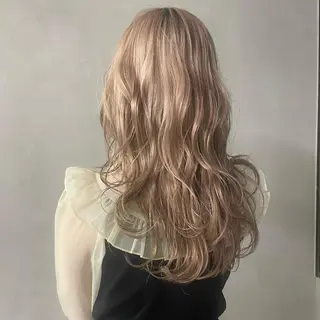 ロング カラー ヘアアレンジ 🫧縮毛矯正/髪質 改善🫧熊野未来のヘアスタイル