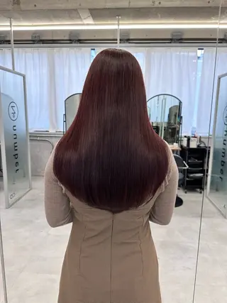 セミロング number天王寺 kyoseiのヘアスタイル