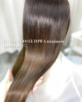 ロング カラー 韓国ヘア🤍髪質改善 🇰🇷AKANEのヘアスタイル