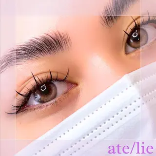 マツエク・マツパ ate/lie アテリアのマツエク・マツパデザイン