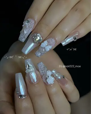 ネイル ⟡.*222⋰˚☆ MöEのネイルデザイン