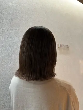 ミディアム 近藤 李香のヘアスタイル