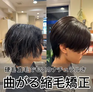 メンズ パーマ/縮毛矯正/ 店長 ・村田伊吹のヘアスタイル