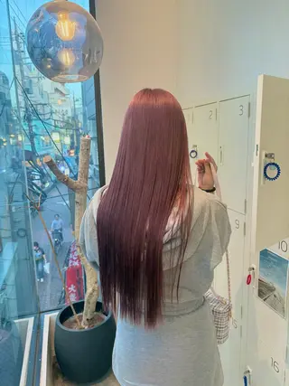 カラー NATSUMI 🐻❄️🤍のヘアスタイル