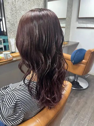 ロング STARGOLD 岩本のヘアスタイル