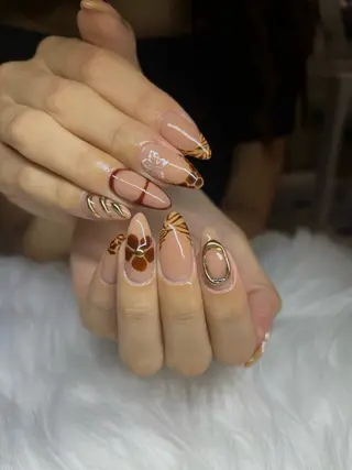 ネイル 堀江 海外ネイルのネイルデザイン