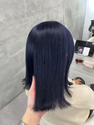 ミディアム カラー yuuna ✮ door whiteのヘアスタイル