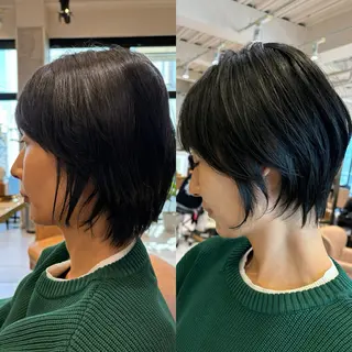 ショート 大人ショート特化/ カットモデル/表参道のヘアスタイル