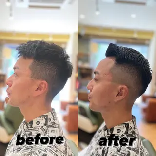 ショート BARBERSHOP HINAのヘアスタイル