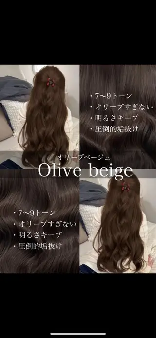 ロング しゅういち/赤み消し カラー特化のヘアスタイル