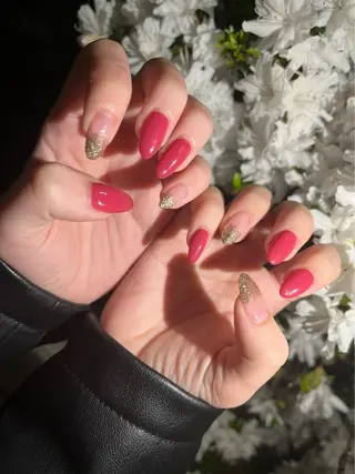 ネイル 池袋Uni nail 上品シンプルデザインのネイルデザイン
