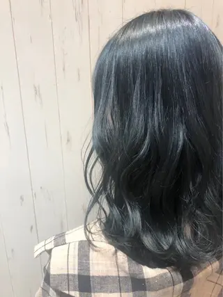 カラー ダブルカラー/ 髪質改善/三宅真綾のヘアスタイル
