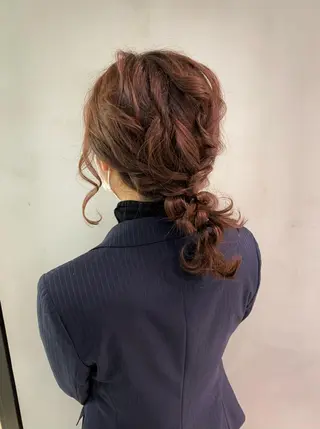 ミディアム yui .のヘアスタイル
