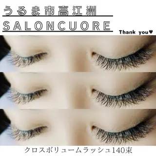 マツエク・マツパ saloncuore サロンクオレのマツエク・マツパデザイン