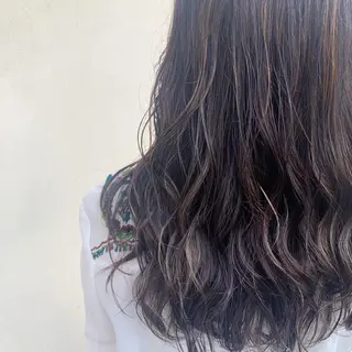 ロング カラー ボブ/美髪矯正 /佐藤　奈巳のヘアスタイル