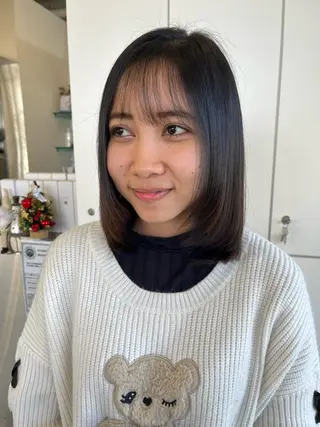 ミディアム YUIMARL岡山店 YUNOKA🦋🫧のヘアスタイル