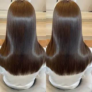 ロング カラー ブリーチ無しダブル カラー🦕まどかのヘアスタイル