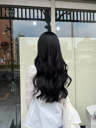ロング カラー 村田梨乃/ minim hairのヘアスタイル