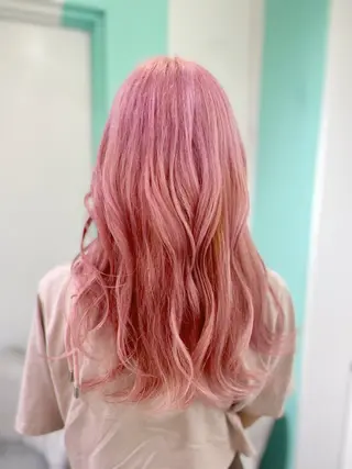 ロング 原 千景のヘアスタイル